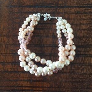 Avon Bracelet Perlesque Rose